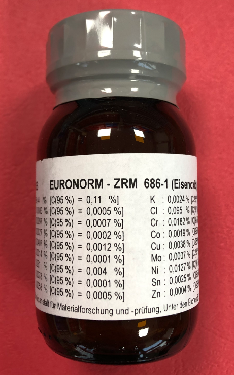 ECRM 686-1德国BAM铁矿石标样